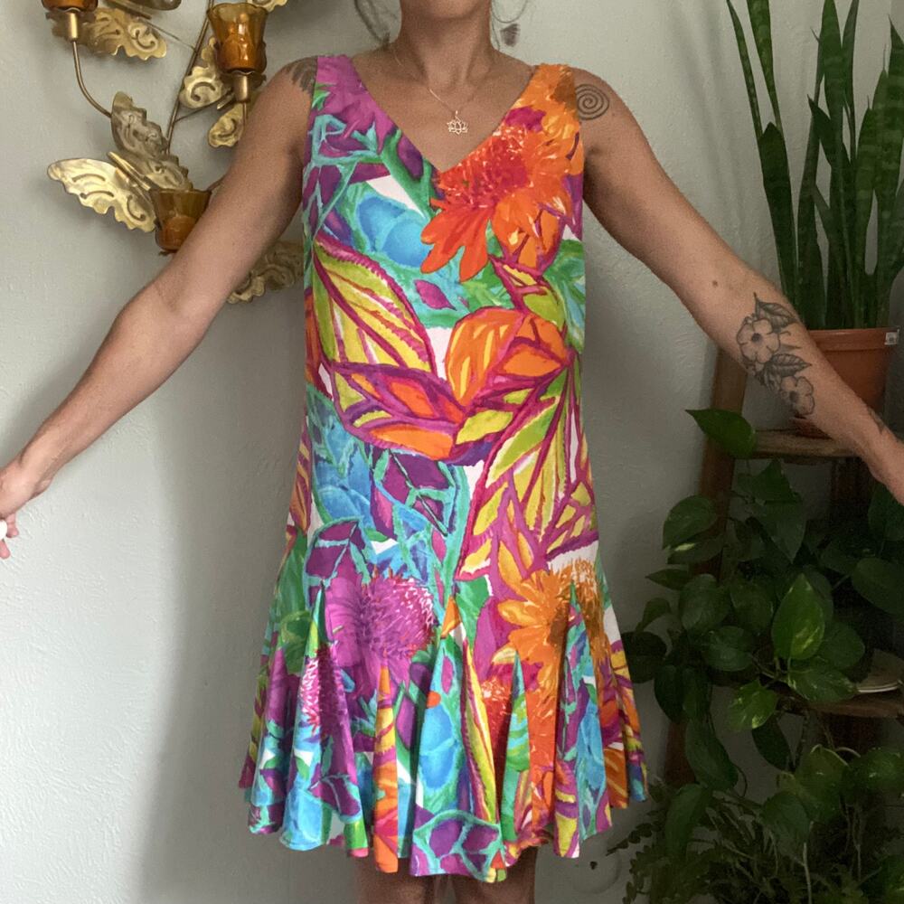 Colorful Ralph Lauren Mini Dress - Picture 5 of 7